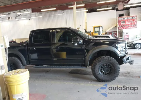 2017 Ford F-150 Raptor из США, поврежденный, VIN 1FTFW1RG1HFA37114